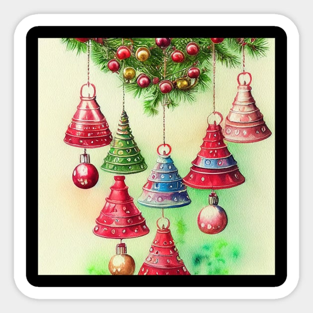 Christmas bells Sticker by Art8085